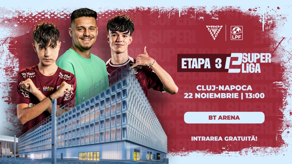 eSuperliga etapa 3 Cluj