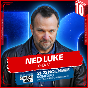 Ned Luke - GTA V - Bucharest Gaming Week, 21-22 noiembrie, Romexpo
