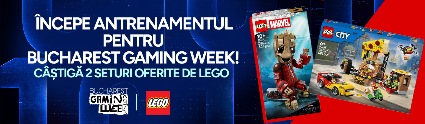Concurs Bucharest Gaming Week x LEGO – câștigă 2 seturi LEGO